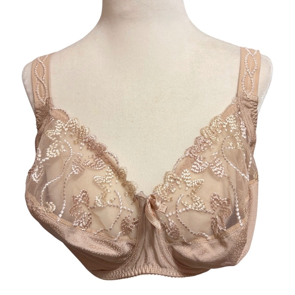 Prima Donna Deauville Full Cup Underwire Bra Beige Nude 42E UK Intimates